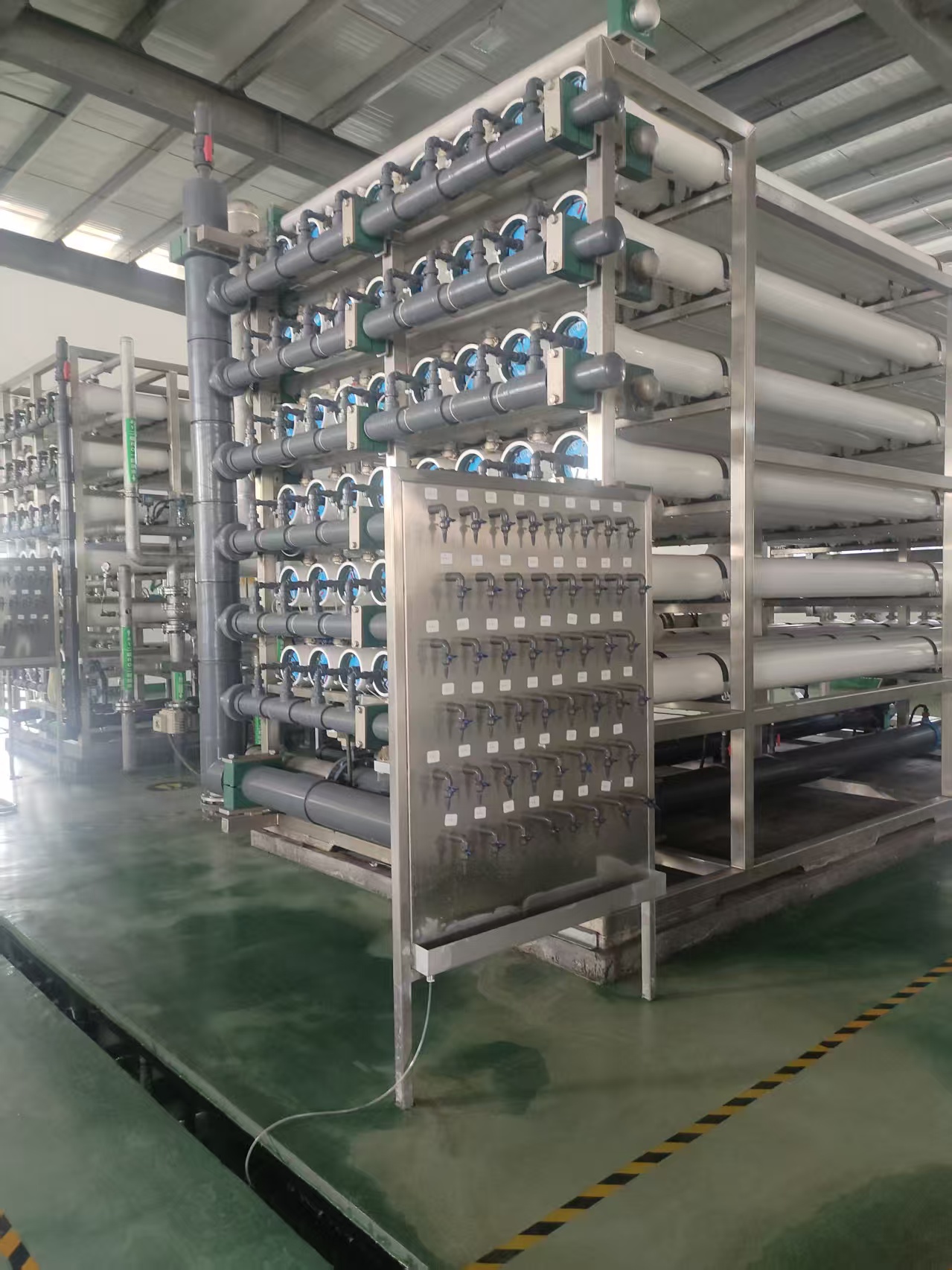 盛坤新材料前往某煤矿指导水处理工作